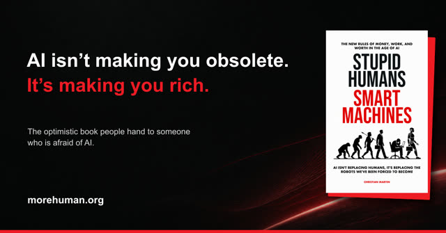 Facebook ad: AI isn't making you obsolete, it's making you rich